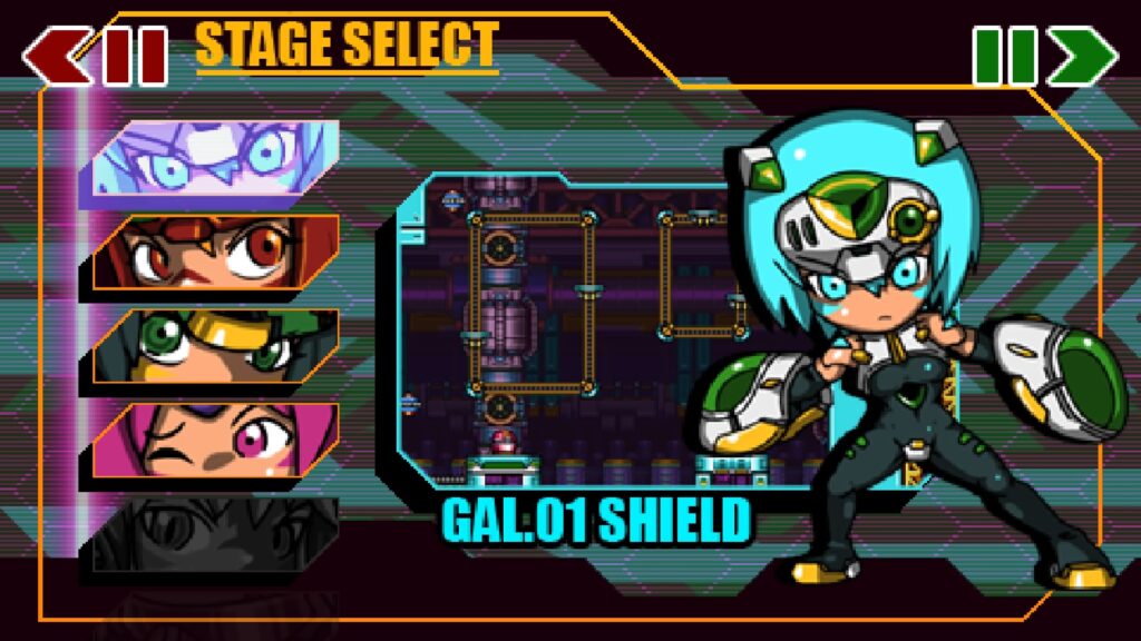 ロックマンライクなインディーズゲーム メタギャル チュウのゲーマー